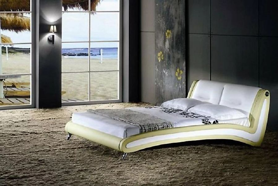 JVmoebel Bett Designer Bett Betten Doppelbett Polsterbett Schlafzimmer Neu günstig online kaufen