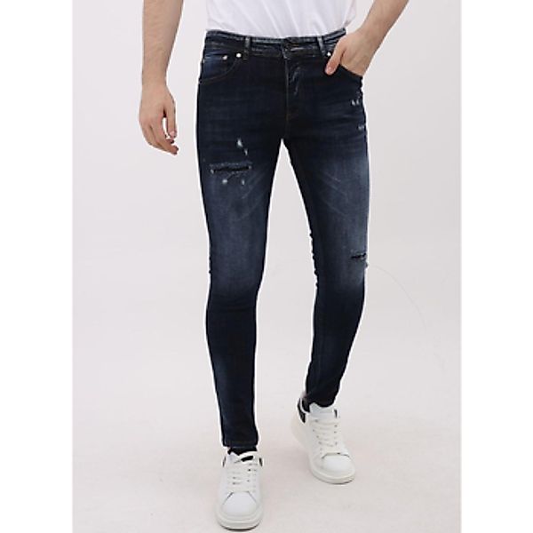 Mario Morato  Slim Fit Jeans Jeans Slim Stretch Mit Rissen MMS günstig online kaufen