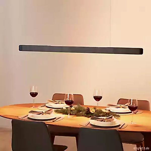 GRIMMEISEN Onyxx Linea Pro Pendelleuchte LED, Nussbaum/schwarz , Lagerverka günstig online kaufen