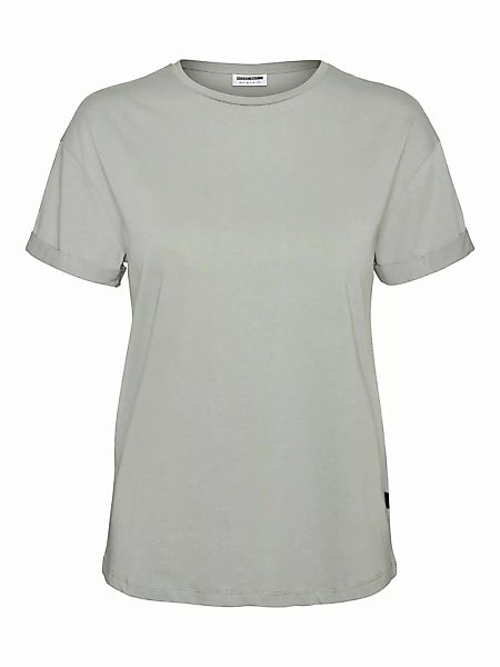 NOISY MAY Organic O-neck T-shirt Damen Grün günstig online kaufen