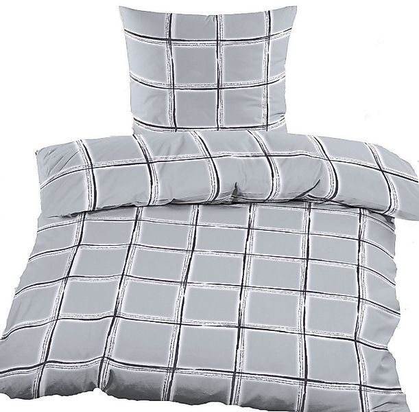 KH-Haushaltshandel Bettwäsche Biber Winter Bettwäsche 135 x 200 + 80x80cm, günstig online kaufen