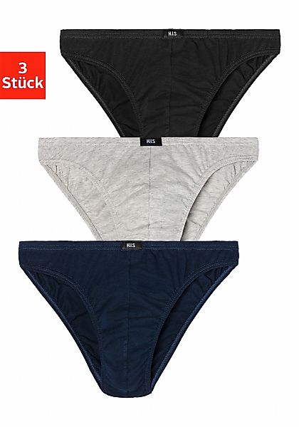 H.I.S Slip "Minislip" Packung, 3 Stk. aus weichem Baumwoll-Stretch günstig online kaufen
