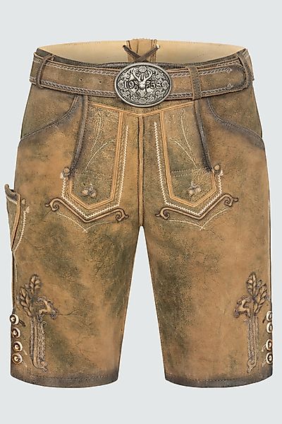 Krüger Trachtenlederhose Milo mit Gürtel Herren günstig online kaufen