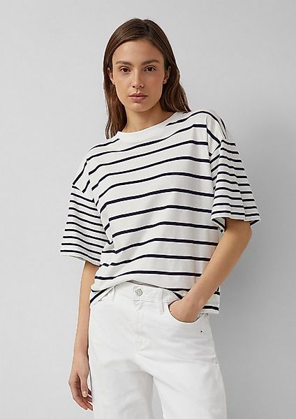 s.Oliver Kurzarmshirt T-Shirt T-Shirt aus Baumwoll-Jersey im Relaxed Fit günstig online kaufen