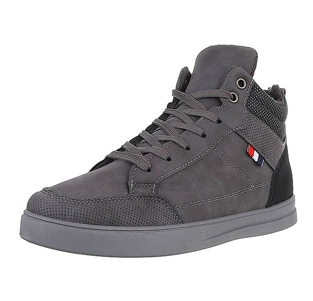 Coolwalk Herren High-Top Freizeit Sneaker (88828895) Flach Sneakers in Grau günstig online kaufen