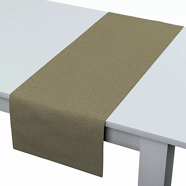 Tischläufer, olivgrün, 40 x 130 cm, Sensual Premium (144-43) günstig online kaufen