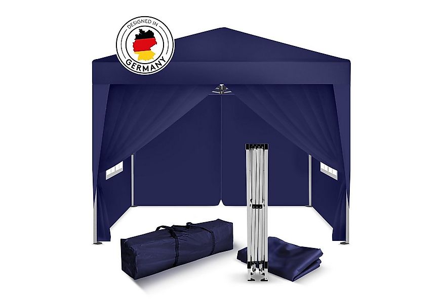 Kronenburg Partyzelt Faltpavillon 2x2 m wasserdicht - Partyzelt stabil, UV- günstig online kaufen