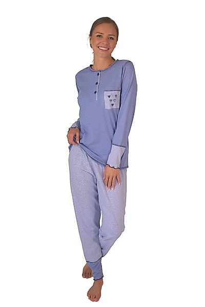 Consult-Tex Pyjama Damen Pyjama Schlafanzug DW330 günstig online kaufen