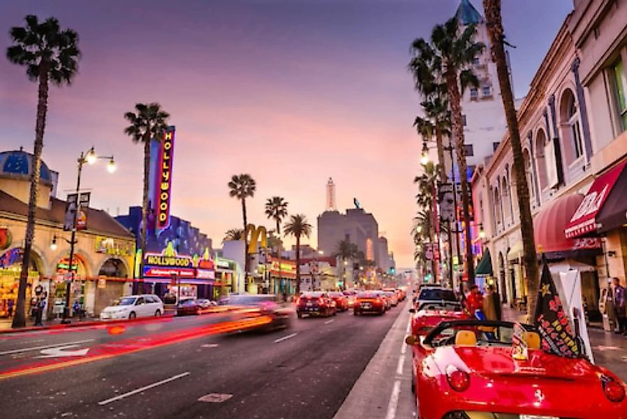 Papermoon Fototapete »Hollywood Boulevard« günstig online kaufen