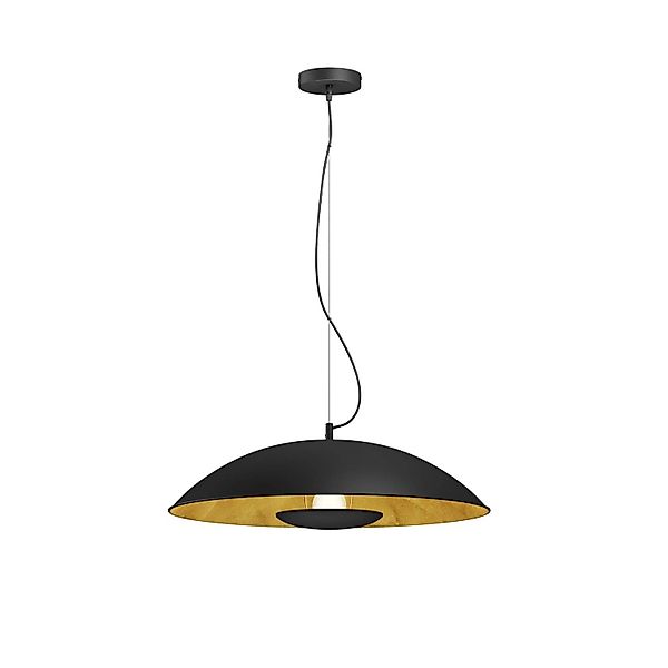 Lindby Pendelleuchte Emilienne 9621480 Modern in Schwarz aus Metall 1-flamm günstig online kaufen