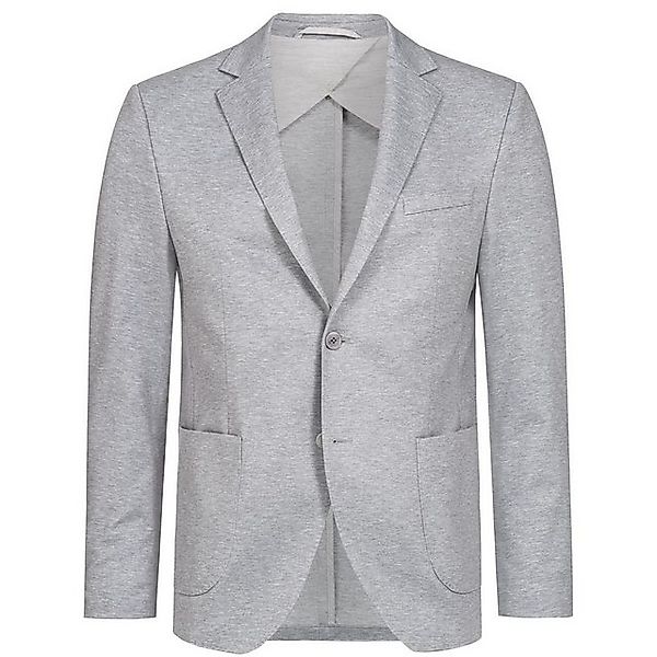 HECHTER PARIS Sakko HECHTER Paris CASUAL Herren-Jerseysakko Modern-Fit Grau günstig online kaufen