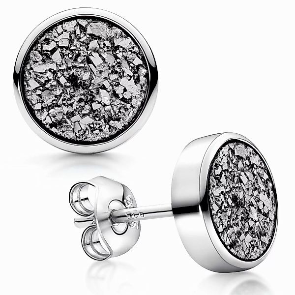 Materia Paar Ohrstecker Damen Glitzer Druzy günstig online kaufen