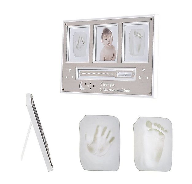 Cangaroo Bilderrahmen-Set Baby Hand- und Fußabdruckset, (1 St), Fotorahmen günstig online kaufen