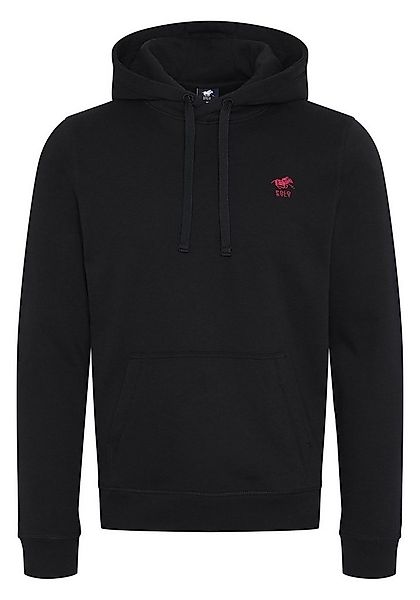 Polo Sylt Kapuzensweatshirt mit gesticktem Label-Symbol günstig online kaufen
