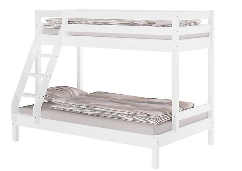 ERST-HOLZ Etagenbett Doppel Stockbett 80 x 200 und 120 x 200 für Erwachsene günstig online kaufen