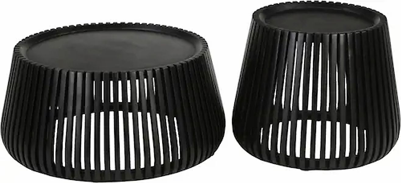 SIT Couchtisch 1 Stk. tlg. mit Lamellendetails günstig online kaufen