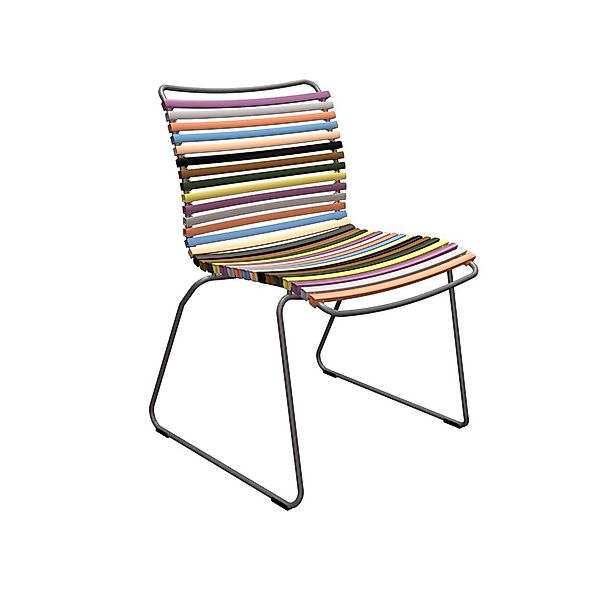 Outdoor Stuhl Click ohne Armlehne Multi-Color 1 günstig online kaufen