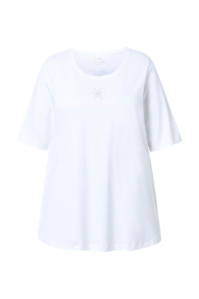 Ulla Popken T-Shirt Pima Cotton Shirt günstig online kaufen