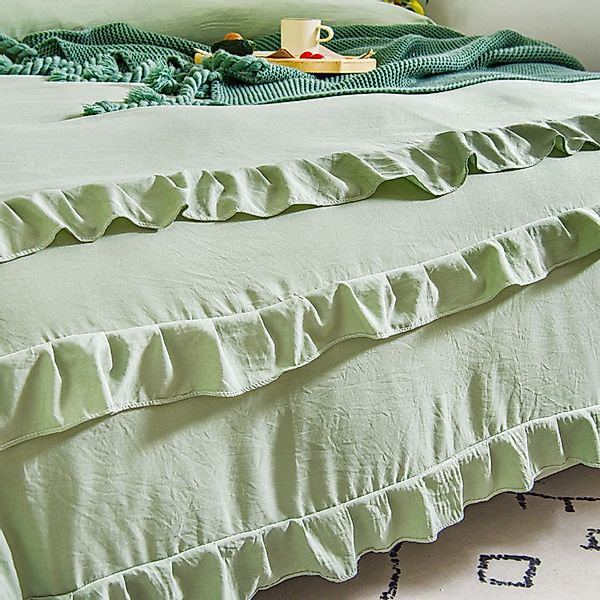 BYSURE Bettwäsche, Polyester, 2 teilig, Unifarben, günstig online kaufen