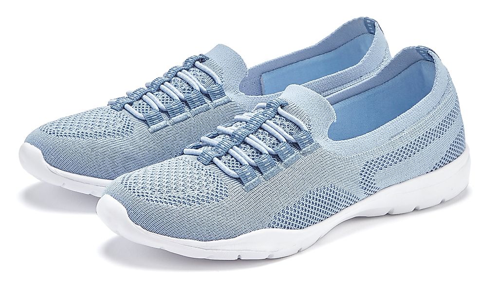 LASCANA Slipper, Halbschuh, leichtes Meshmaterial Sneaker günstig online kaufen