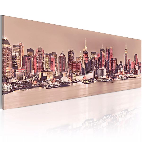 Wandbild - New York - City of Light günstig online kaufen