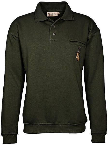 Hubertus® Hunting Sweater Jagdsweater mit Motiv günstig online kaufen