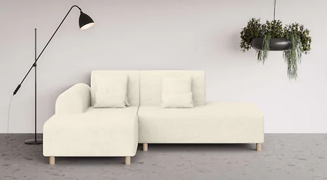 OTTO home Ecksofa »Suyala« L-Form mit Hocker günstig online kaufen
