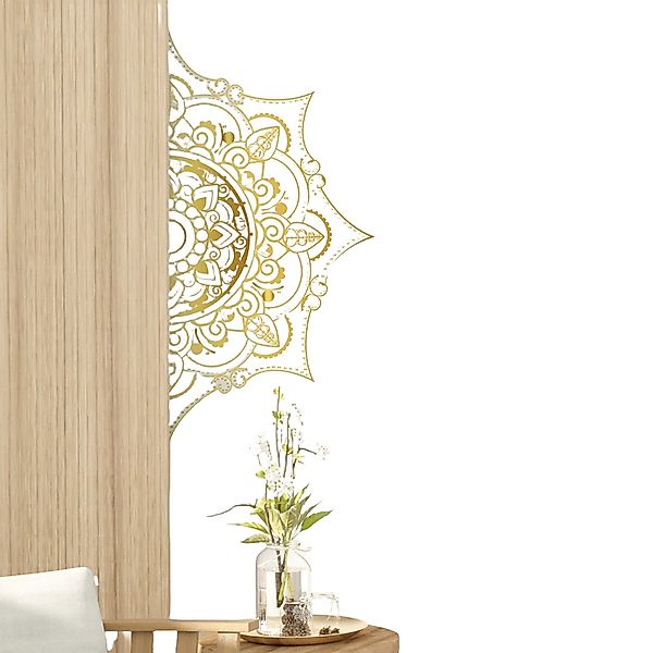 AUKUU Wandtattoo 39x78cm Festliche Dekoration goldenes günstig online kaufen