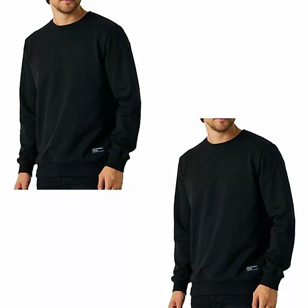 COMEOR Sweatshirt Herren Pullover bequeme Sweater (2-tlg) aus Baumwollmisch günstig online kaufen