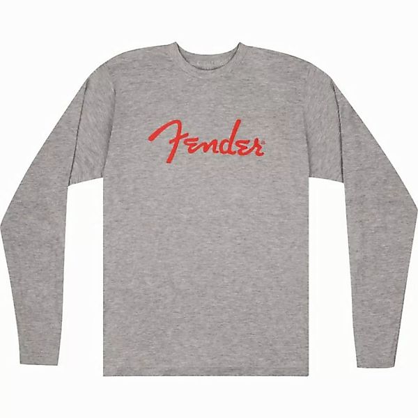 Fender Sweatshirt (Textilien, Pullover) Spaghetti Logo L/S T-Shirt M - Pull günstig online kaufen