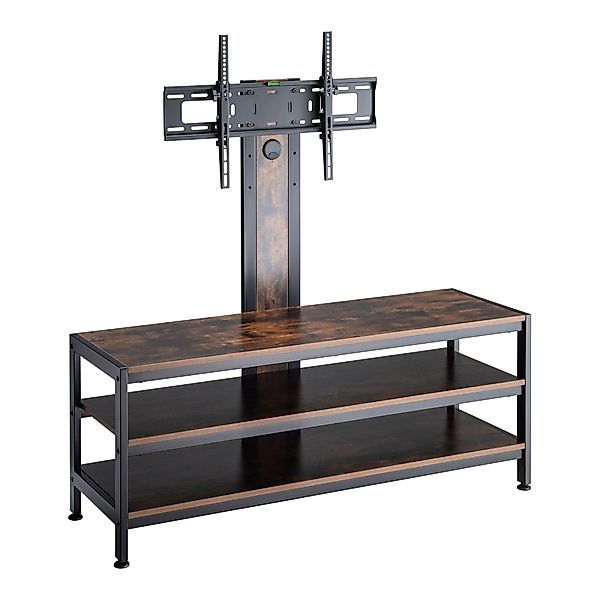 pro.tec TV-Rack, »Stockholm« 120x40x108cm Schwarz, matt günstig online kaufen