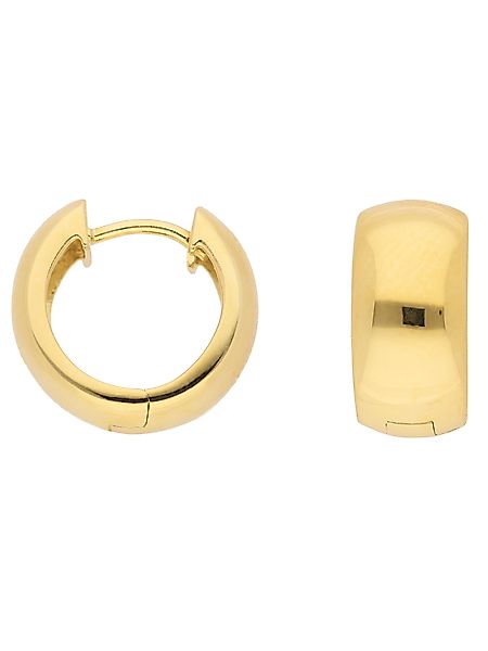 Adelia´s Paar Ohrhänger "1 Paar 333 Gold Ohrringe / Creolen Ø 14,6 mm", 333 günstig online kaufen