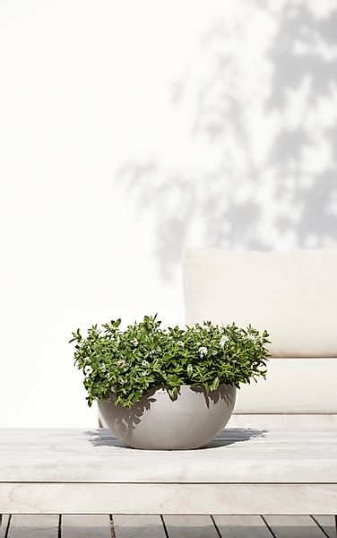 ECOPOTS Blumentopf "BRUSSELS Taupe", BxTxH: 30x30x14 cm günstig online kaufen