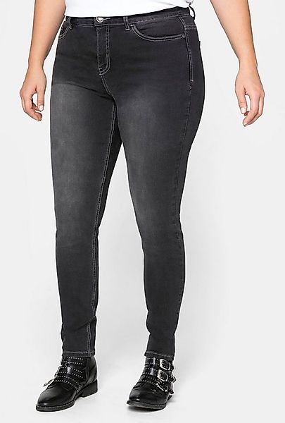 Sheego Bequeme Jeans Röhrenjeans günstig online kaufen