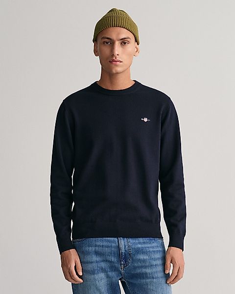 Gant Rundhalspullover CLASSIC COTTON C-NECK Premium günstig online kaufen