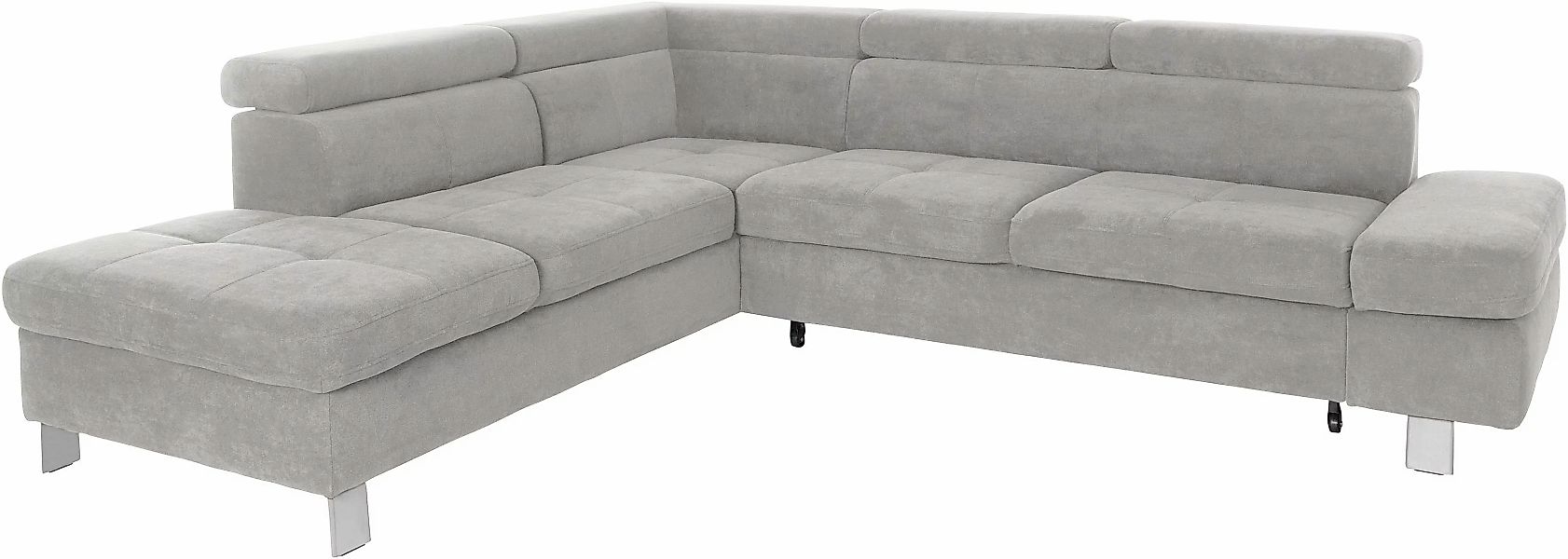 exxpo - sofa fashion Ecksofa "Fiji, L-Form", mit Kopf- bzw. Rückenverstellu günstig online kaufen
