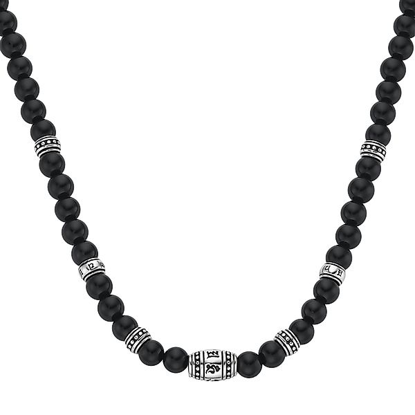 GIORGIO MARTELLO MILANO Collier schwarze Achat-, günstig online kaufen