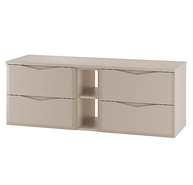 Lomadox Waschbeckenschrank DORIDA-140 Waschtischunterschrank Badezimmerschr günstig online kaufen