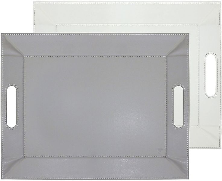 freeform Tablett "DUO, 2-farbiges Wendetablett, Tablett und Tisch-Set in ei günstig online kaufen