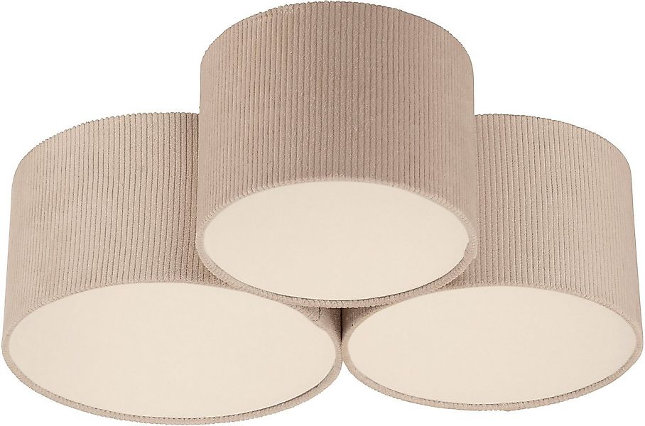 JUST LIGHT Deckenleuchte GREEN DURO, Ein-/Ausschalter, Leuchtmittel wechsel günstig online kaufen