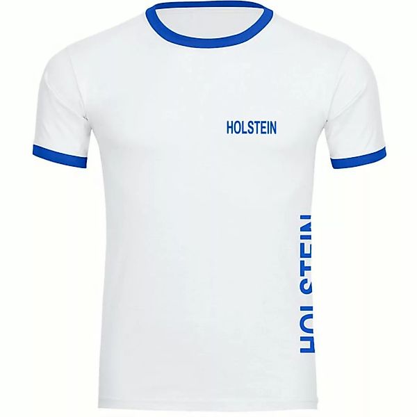 multifanshop T-Shirt Kontrast Holstein - Brust & Seite - Männer günstig online kaufen