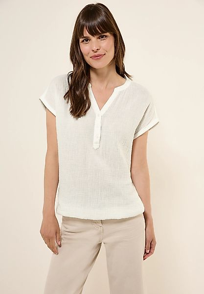 Cecil Kurzarmbluse mit Elastikbund günstig online kaufen