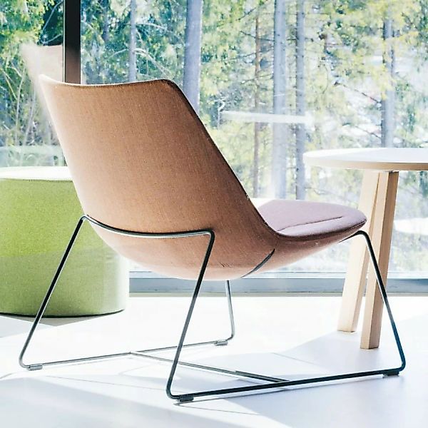 Profim Chic Lounge Sessel mit Kufengestell - konfigurierbar günstig online kaufen