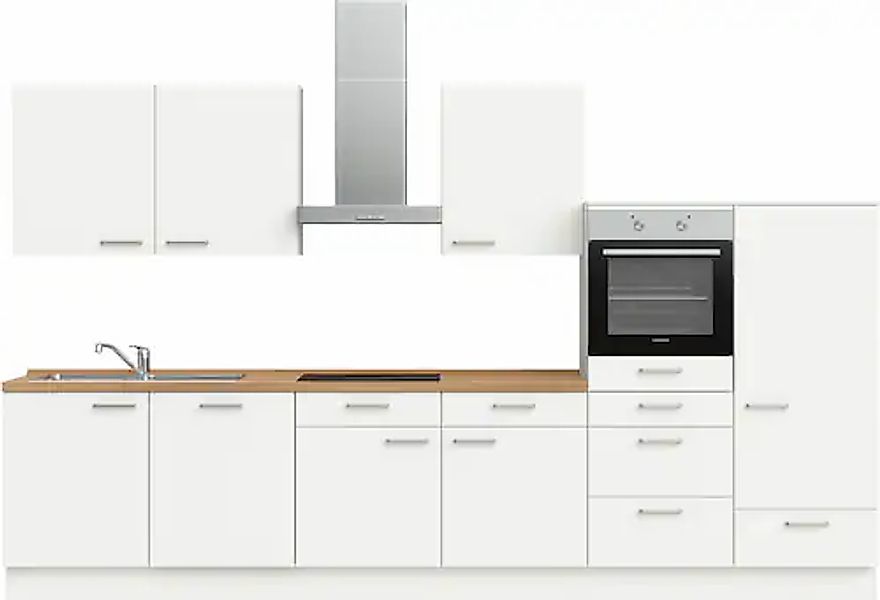 nobilia® Küchenzeile »"Touch I"« vormontiert, Ausrichtung wählbar, Breite 3 günstig online kaufen