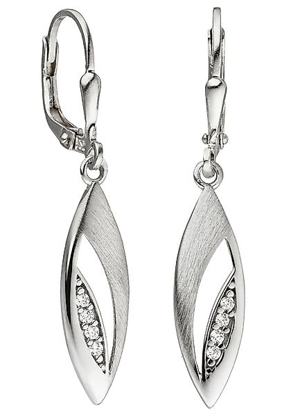 JOBO Paar Ohrhänger "Ohrringe mit 8 Zirkonia", 925 Silber günstig online kaufen