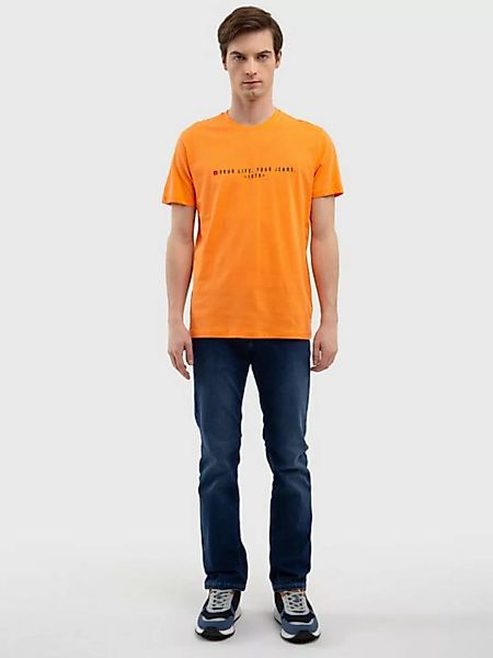 BIG STAR T-Shirt OLIVER orange günstig online kaufen