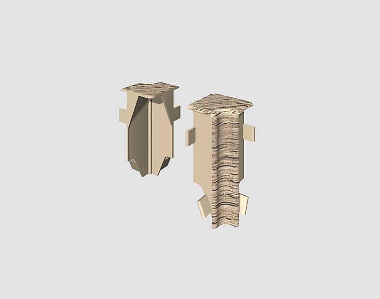 EGGER Sockelleisten-Innenecke Eiche graubraun, L: 1.6 cm, H: 5.9 cm, 2-St., günstig online kaufen