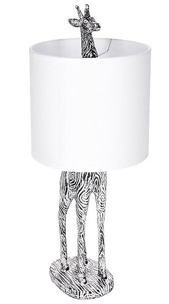 BRUBAKER Nachttischlampe Tischleuchte Giraffe Afrika, ohne Leuchtmittel, Mo günstig online kaufen