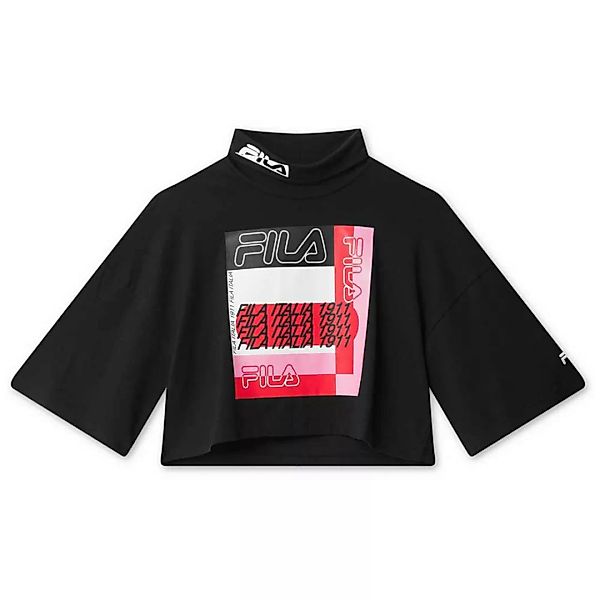 Fila Cari Crop Turtle Kurzärmeliges T-shirt XS Black günstig online kaufen