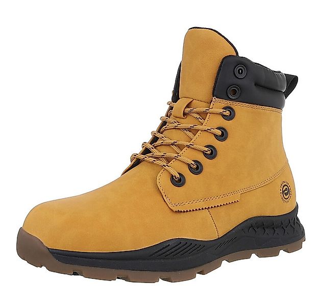 Coolwalk Herren Schnürschuhe Freizeit Stiefelette (88491785) Flach Boots in günstig online kaufen